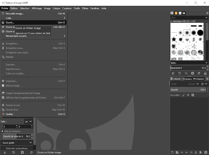 1-gimp-fichier-ouvrir