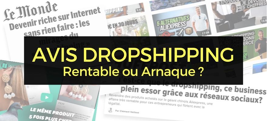 Dropshipping avis : Est-ce que cette activité est rentable ou c’est une arnaque ?