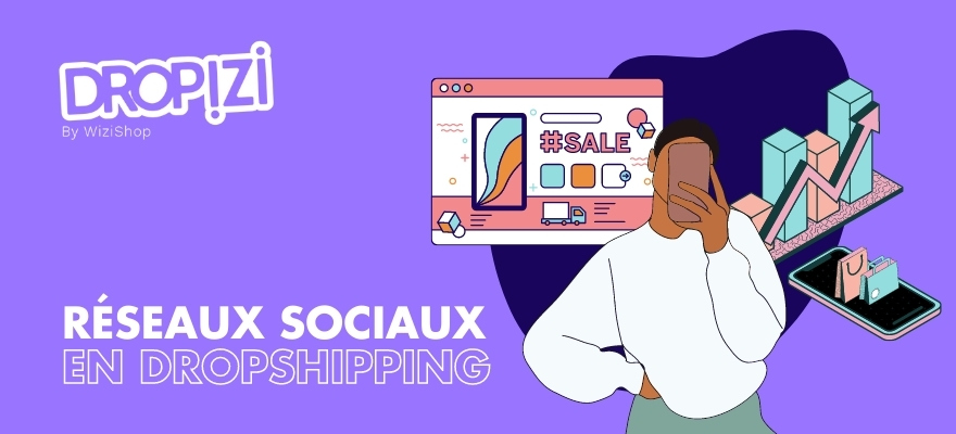reseaux sociaux dropshipping