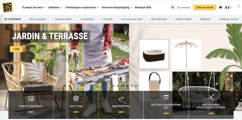 Corbeille Chambres, Grossiste Dropshipping